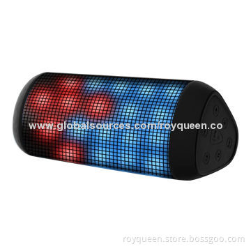 Bluetooth Speaker with LED Light, Supports Gravity Sensor